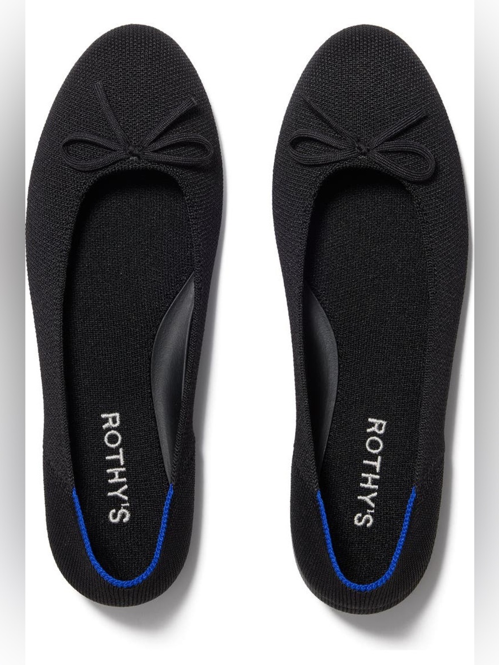 Rothy’s The Ballet Flat Black Size 9.5